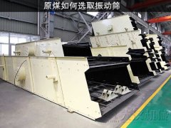 原煤如何选取振动筛