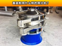 香菇粉用什么样的筛分机？