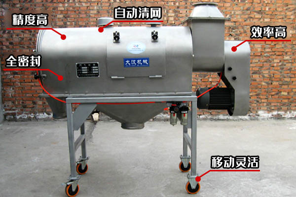 卧式气流筛优势