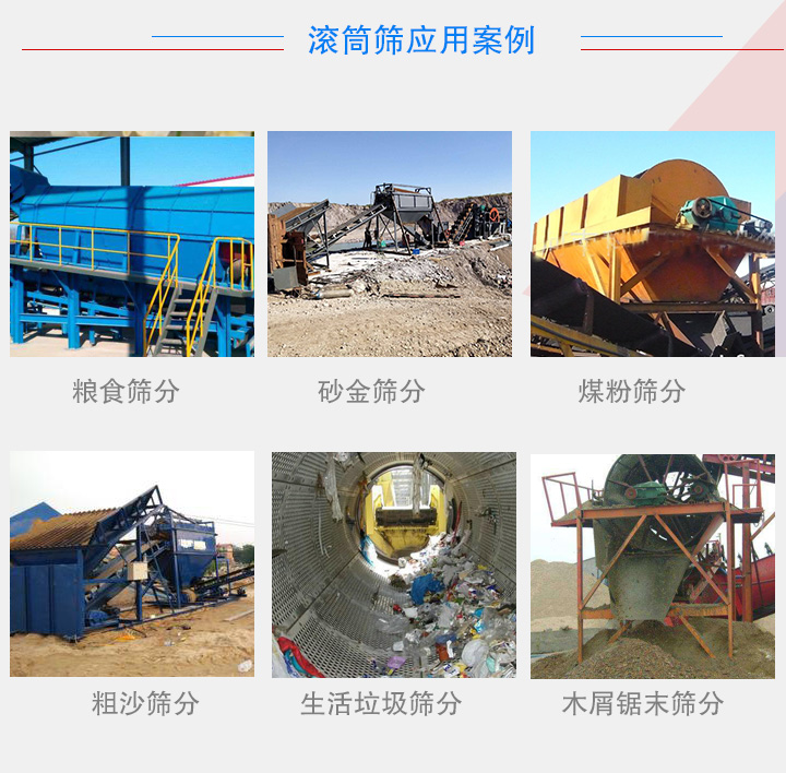 滚筒筛应用案例
